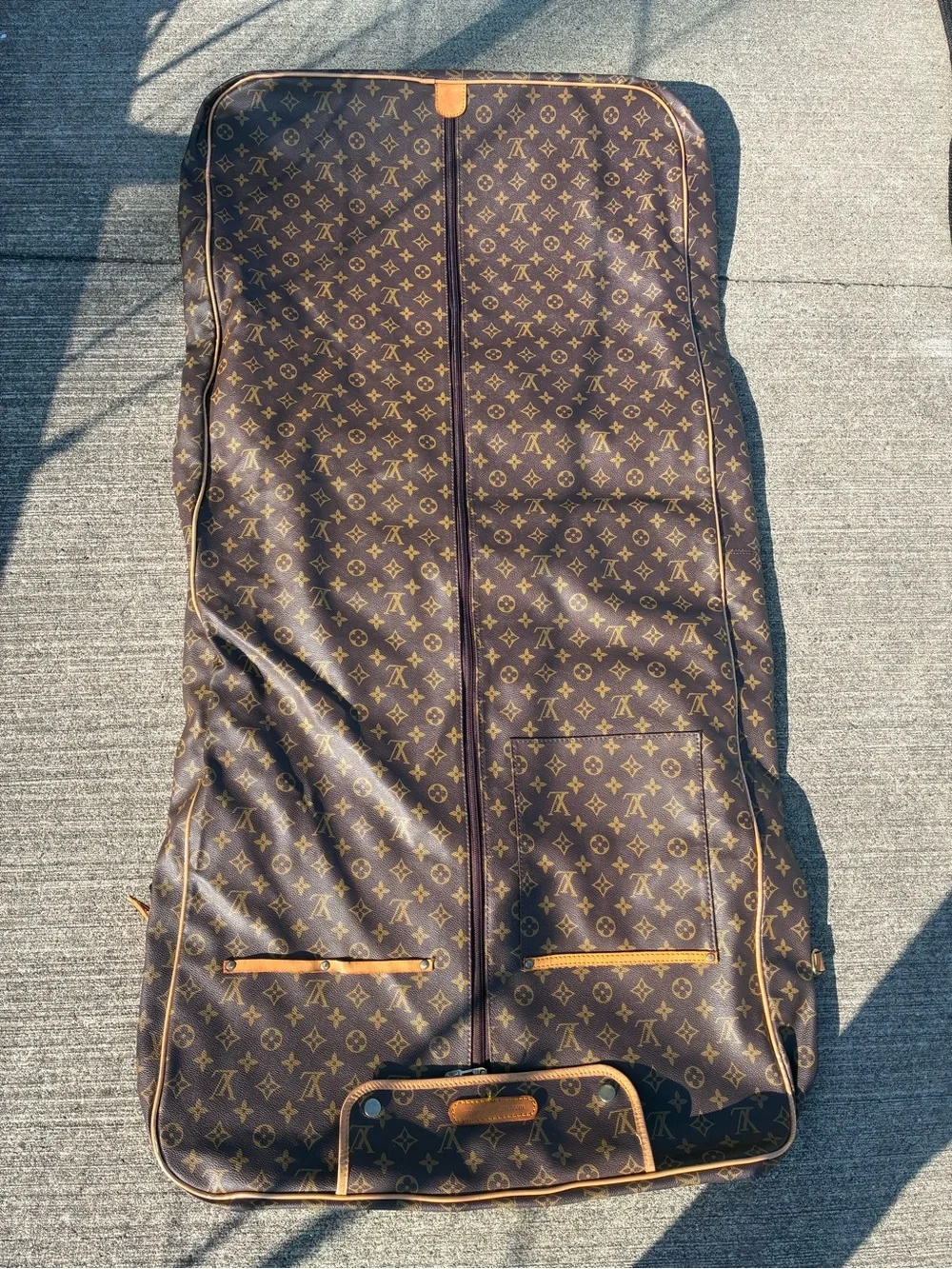 Louis Vuitton Brown Monogram Travel Garment Bag